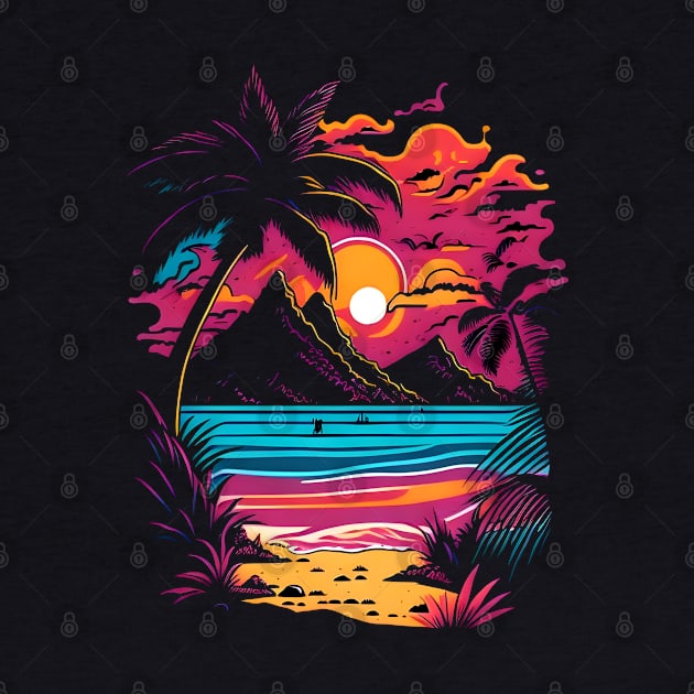 Summer Beach Lover by T-shirt US